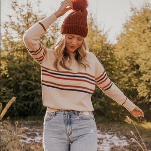 Striped ROOLEE sweater